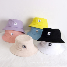 UNIQ hat Smiley face label simple basin hat student leisure joker sunshade  tide couple cap